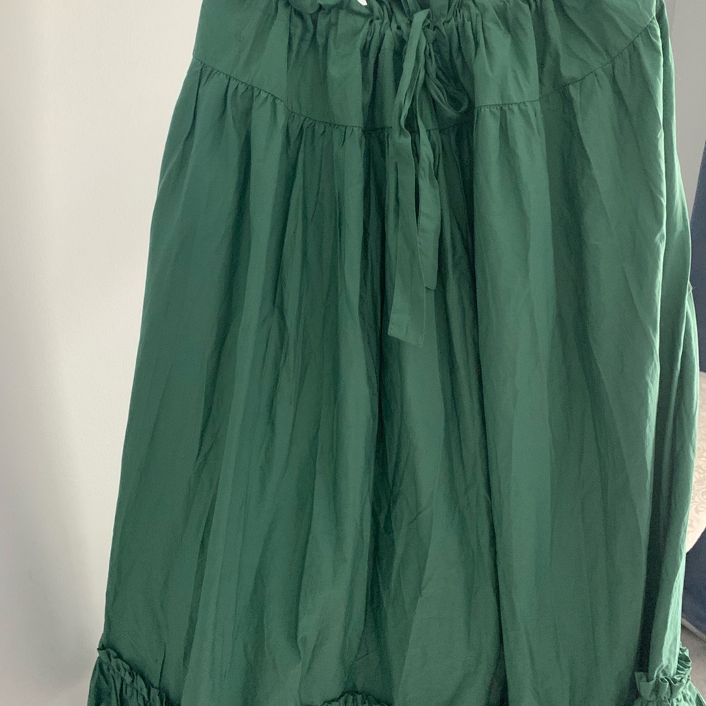 Free people Elegant Green Skirt